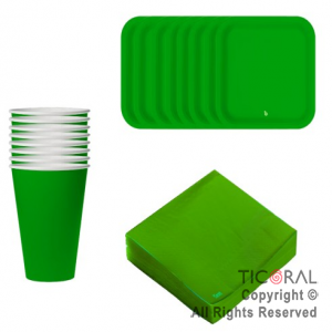 KIT DESCARTABLE POLIPAPEL VERDE X 1